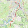 Itinéraire de 1 Chevenet croix, 42123 Cordelle, France à 7 Rue Nicolas Cugnot, 42300 Roanne, France GPS track, route, trail