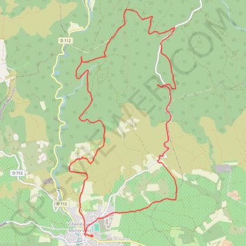 Villeneuve GPS track, route, trail
