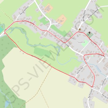 Circuit de Suarce GPS track, route, trail