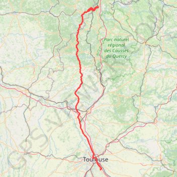 Castanet Souillac GPS track, route, trail