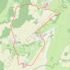 Foissy les Vézelay - Soeuvres GPS track, route, trail