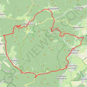 Circuit Sport et Patrimoine - La Petite-Pierre GPS track, route, trail