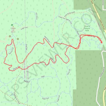 Cobble Hill Mountain Regional Recreation Area GPS track, route, trail