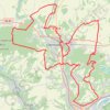 90km 2020 rando Bailleval V2 GPS track, route, trail