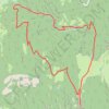 La Pierre Chanduraz GPS track, route, trail