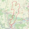 De Creil à Grandvillers-aux-Bois GPS track, route, trail