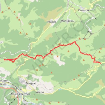 Roc de Quercourt - Pic de Serembarre - Du Col de Chioula au Col du Pradel GPS track, route, trail