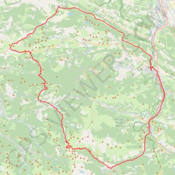 Mon Ariègoise GPS track, route, trail