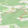 Aiglun - le Pous (Grande Traversée des PréAlpes) GPS track, route, trail