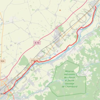 Etape 08 Beaugency - Blois GPS track, route, trail