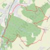 Rando-course à Villers avec Alain GPS track, route, trail