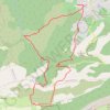 Les marmites de Nans-les-Pins GPS track, route, trail