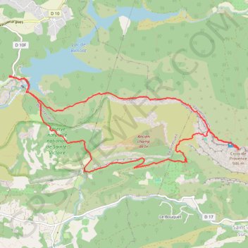 Croix de Provence par Imoucha GPS track, route, trail