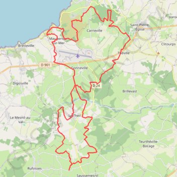 Rando des sorciers - Le Theil GPS track, route, trail