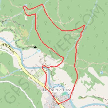 Le chemin de la Vigne GPS track, route, trail