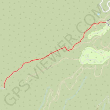 Hot Spring Canyon Falls GPS track, route, trail