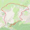 Lacs de Morgon GPS track, route, trail