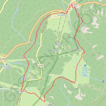Col de la Schlucht GPS track, route, trail