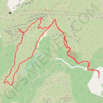 Sur les Traces de Marcel Pagnol GPS track, route, trail