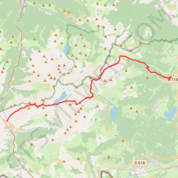 Col de Puymorens - Formiguères GPS track, route, trail