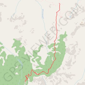 Horseshoe Mesa (Grand Canyon) GPS track, route, trail
