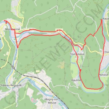 Les rapides de Phade 2 GPS track, route, trail