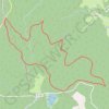 Piste Forestière entre le Rocher de Rochefort et le Plan du Grand Jonc GPS track, route, trail