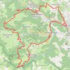 Randonnée du Pays d'Astrée - Boën-sur-Lignon GPS track, route, trail