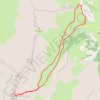 Montagne de Parpaillon - Tête du Crachet GPS track, route, trail