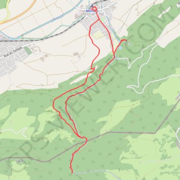 Les Gorges de Poëta-Raisse GPS track, route, trail