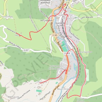 Liaison-Bike-Park_6km GPS track, route, trail