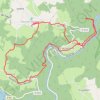 Sauret Besserve (les 3 cuves) 11.2km Fait le 8 mars 2024 GPS track, route, trail