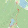 Balade du lac de Xonrupt au lac de Lispach GPS track, route, trail