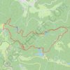 Un tour au ballon d'Alsace (Saint-Maurice-sur-Moselle) GPS track, route, trail