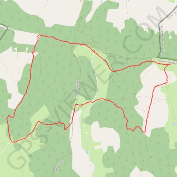 Saint Andre de Ville-Seche GPS track, route, trail