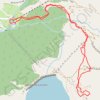 Le rocher des enclaves GPS track, route, trail