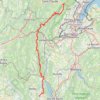 GR9 de Mijoux (Ain) à Yenne (Savoie) GPS track, route, trail