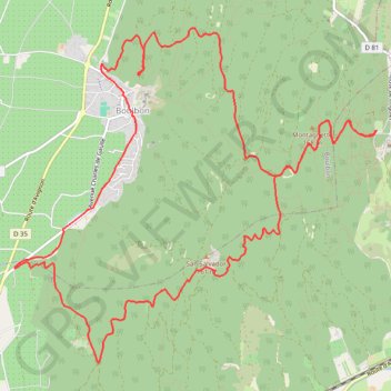 Frigolet Boulbon GPS track, route, trail