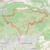 Balade VTT massif étoile GPS track, route, trail