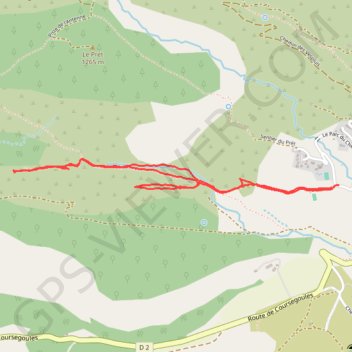 Enregistrement du 17/11/2023 GPS track, route, trail
