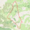 Drigas - Hures (variante) GPS track, route, trail