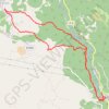 Bramafan - Cipières GPS track, route, trail