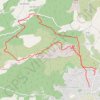 Le Baou des Quatre Aures et le Croupatier GPS track, route, trail