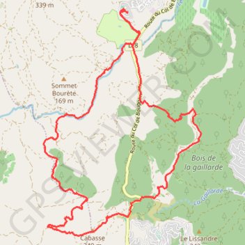 Domaine des 2 collines - Col de Bougnon GPS track, route, trail