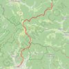 Traversée des Vosges - De Rouge Gazon à Giromaghy GPS track, route, trail
