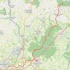 GR39 étape 1 : De Saint-Grégoire à la forêt de Saint Aubin du Cormier GPS track, route, trail
