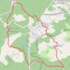 Rando courte courbefy GPS track, route, trail