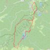 Vosges en Raquettes : les lacs du Neuweiher GPS track, route, trail