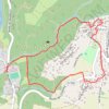Le vallon des Bouys GPS track, route, trail
