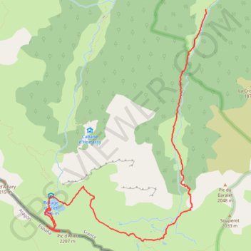 Pic d'Arlet GPS track, route, trail